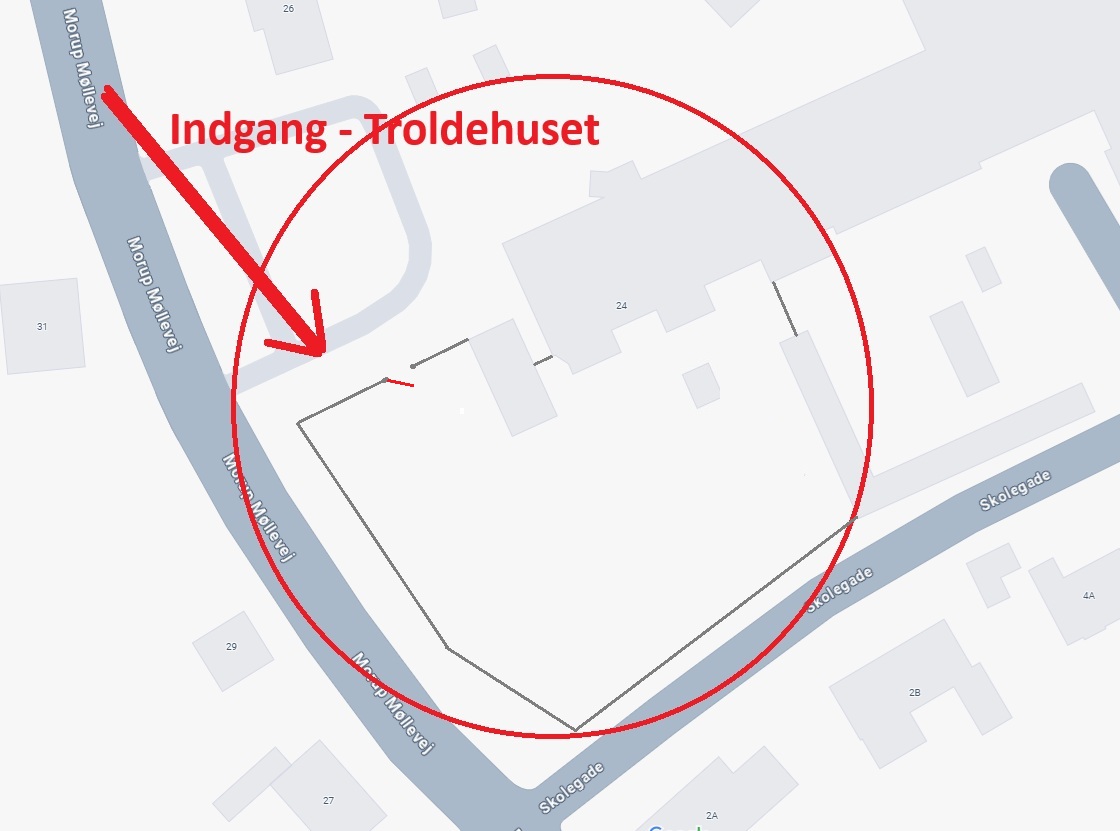 Her finder du Troldehuset